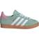 Adidas Kid's Gazelle Shoes - Hazy Green/Cloud White/Bliss Pink