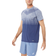 Asics Men's Short Sleeve Seamless Top - Denim Blue/Thunder Blue