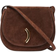 Little Liffner Maccheroni Saddle Bag – Dark Brown Suede