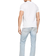 Tommy Hilfiger Global Stripe Archive Crest Logo Slim T-Shirt - White
