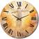 Design Art Jesus Modern Devotion II Orange/Yellow Wall Clock 23"