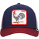 Goorin Bros. The Rooster Trucker Snapback Hat Unisex - Navy/Red