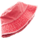 Mango Frayed Bucket Hat - Red