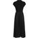 Tommy Hilfiger Mock Turtleneck Pleated Midi Dress - Black