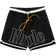 Rhude Basketball Swim Trunks - Black/White