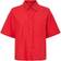 Pieces Milano Short Sleeved Shirt - Poppy Red