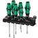 Wera 334/355/6 5105656001 Kraftform Plus Lasertip + Rack 6pcs Skrutrekker