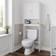 Flash Furniture Dune Farmhouse (FS-BATH-1--GG)