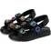 Kurt Geiger Kid's Mini Orson Crystal Sandal - Black