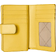 Michael Kors Medium Crossgrain Leather Wallet - Golden Yellow