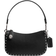 Coach Swinger Bag With Rivets - Silver/Black