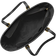 Michael Kors Jet Set Travel Small Saffiano Leather Top Zip Tote Bag - Black