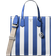 Michael Kors Maple Large Striped Tote Bag - Cobalt Multi