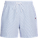 Tommy Hilfiger Original Ithaca Stripe Mid Length Swim Shorts - Ithaca White / Blue Spell