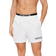 Calvin Klein Intense Power Double Waistband Swim Shorts - Pvh Classic White