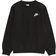 Nike Kid's Sportswear Club Fleece Sweatshirt - Black/White