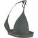 Tommy Hilfiger Original Foam Triangle Halterneck Bikini Top - Stonewash Green