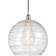 Innovations Lighting Athens Polished Chrome/Clear Deco Swirl Pendant Lamp 13"