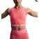 Nike Women's Pro Dri Fit Cropped Tank Top - Aster Pink/Pinksicle/White