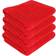 SUSSEXHOME Ultra-Absorbent Bath Towel Red (203.2x101.6cm)