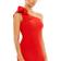 Mac Duggal Bow One Shoulder Evening Gown - Red