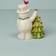 Lenox Happy Holly Days Snowman Lit Multicolour Figurine 8.5"