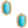 Kendra Scott Mini Ellie Stud Earrings - Gold/Turquoise