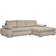 Carryhome INFERNO Beige Sofa 294cm 4-Sitzer