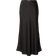 Selected Satin Maxi Skirt - Black