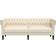 vidaXL Chesterfield Cream Sofa 201.5cm 3-Sitzer