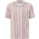 Hollister Boxy Short Sleeve Striped Shirt - Beige