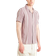 Hollister Boxy Short Sleeve Striped Shirt - Beige