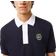 Lacoste Men's Logo Badge Contrast Collar Polo - Navy Blue/White