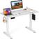 Costway Electric Standing White Writing Desk 23.6x47.2"