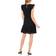 CeCe Women's Floral Lace Ruffle Sleeve Mini Dress - Rich Black
