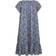 Co'Couture Sunrise Crop Mosaic Dress - Sky Blue