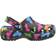 Crocs Classic Platform Graphic Clog - Butterfly/Black