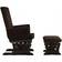 Costway Baby Nursery Relax Rocker Rocking Chair Glider & Ottoman Set