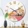 Design Art Ancient City Of Dreams Vintage & Gold II Pink Wall Clock 16"