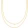 Juliette Collection Cuban Curb Chain Necklace 2mm - Gold