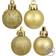 Birch Lane Holiday Décor Luxe Gold Christmas Tree Ornament 2.4" 60