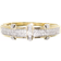 Jewelry Unlimited Trio Ring Set - Gold/Diamonds