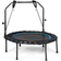 Goplus Foldable 40" Fitness Trampoline with Resistance Bands