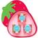 Sugarfina Strawberry 3 Piece Candy Bento Box 7.4oz 1