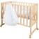 Roba Bedside Crib Safe Asleep 3 in 1 Sternenzauber Co-Sleeper Cot & Bench Including Accessories 49.5x90cm