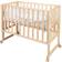 Roba Bedside Crib Safe Asleep 3 in 1 Sternenzauber Co-Sleeper Cot & Bench Including Accessories 49.5x90cm