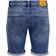 Only & Sons Ply Mid Waist Denim Shorts - Dark Blue Denim