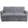 Global Furniture USA U0201 Dark Grey Sofa 82.5" 3 Seater