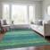 Addison Rugs Chantille Striped Turquoise 60x90"