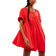 Free People Catalina Mini Dress - Radiant Watermelon